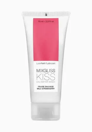 Лубрикант на водній основі MixGliss KISS Wild Strawberry (70 мл) Дика Полуничка Львов
