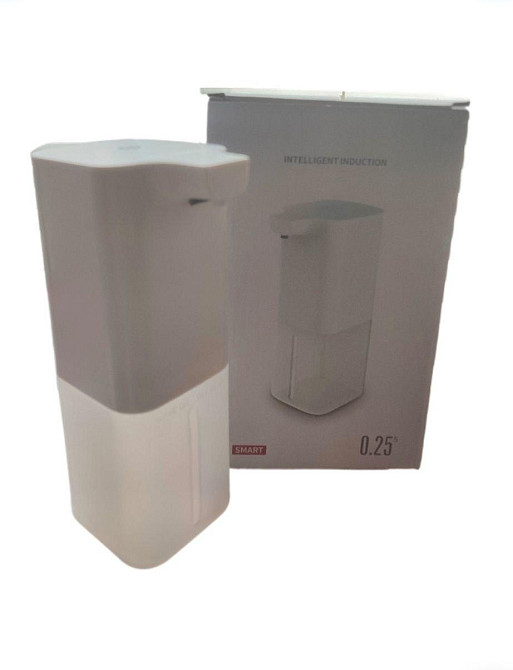 Безконтактний дозатор для мила SMART 350 мл білий Київ - фото 1