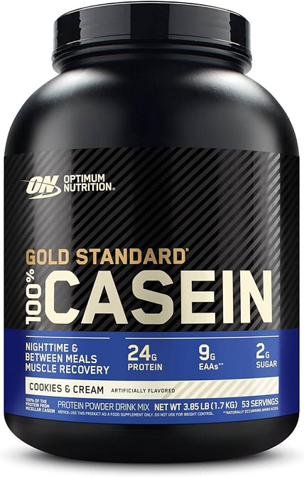Gold Standard 100% Casein  1,82 kg  (Cookies Cream) Луцьк - фото 1