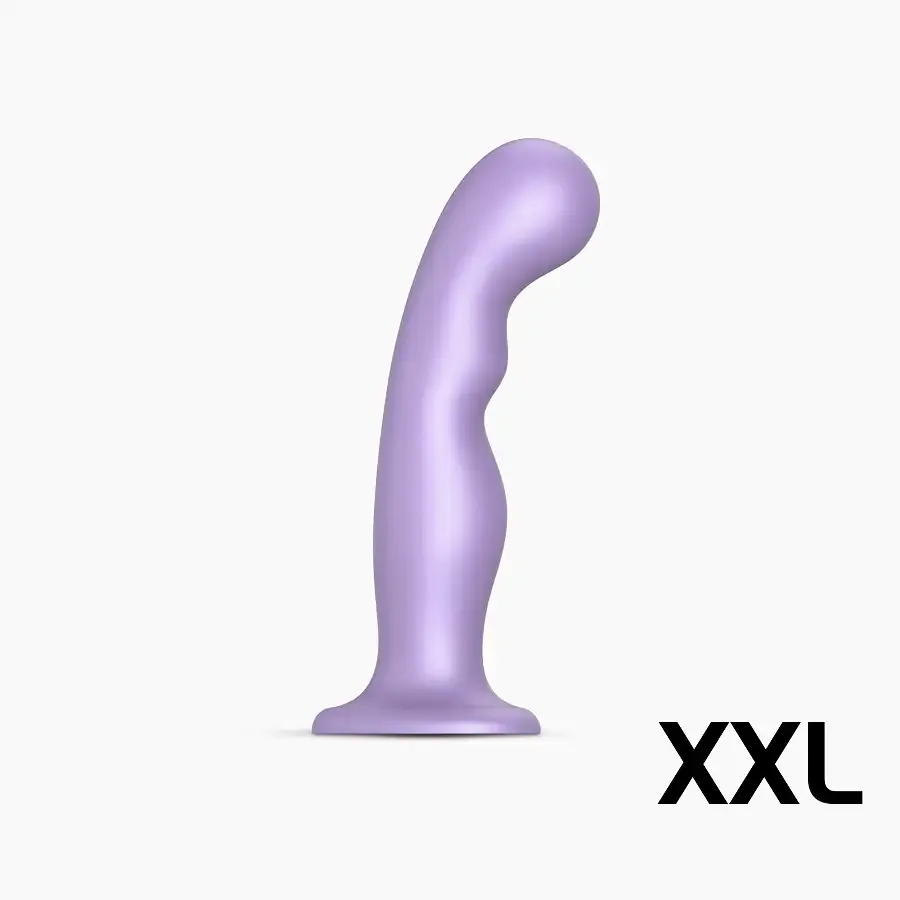 Насадка для страпона Strap-On-Me Dildo Plug P&G Lilas Metallic XXL Львів - фото 1