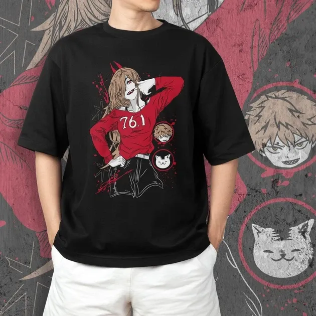 Футболка чоловіча з  принтом Человек Бензопила Power SE 2 Розмір 48 Дніпро - фото 3