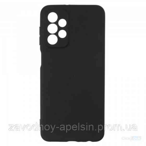 Samsung A13 A135 Чохол мікрофібра Захист камери (чорний) Одеса