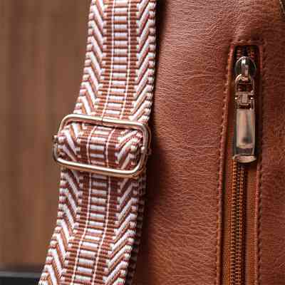 Сумка Vintage Жіноча з однією лямкою через плече з екошкіри Руда (22758) Вінниця