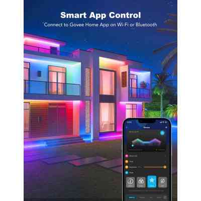 Світлодіодна стрічка Govee Phantasy Outdoor LED RGBIC Strip Lights 10м Білий (H61723D1) Вінниця