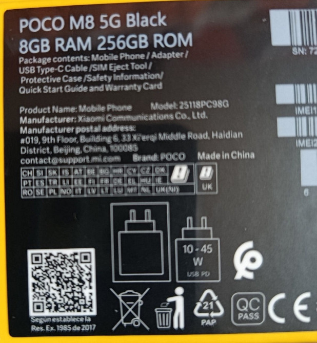 Xiaomi Poco M8 