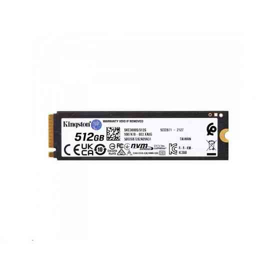 Накопичувач SSD M.2 Kingston KC3000 512GB NVMe 2280 PCIe 4.0 x4 3D NAND TLC Київ