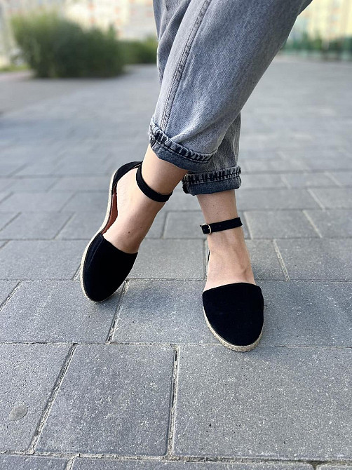 M.KRAFT Босоніжки жіночі M.KRAFT 0596 чорні (літо, замша натуральна) (3627) лише 36р.38р. Коломия - фото 6