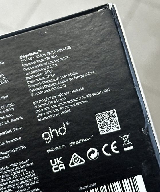 Выпрямитель для волос: GHD Platinum Plus S8T262 Киев - изображение 5