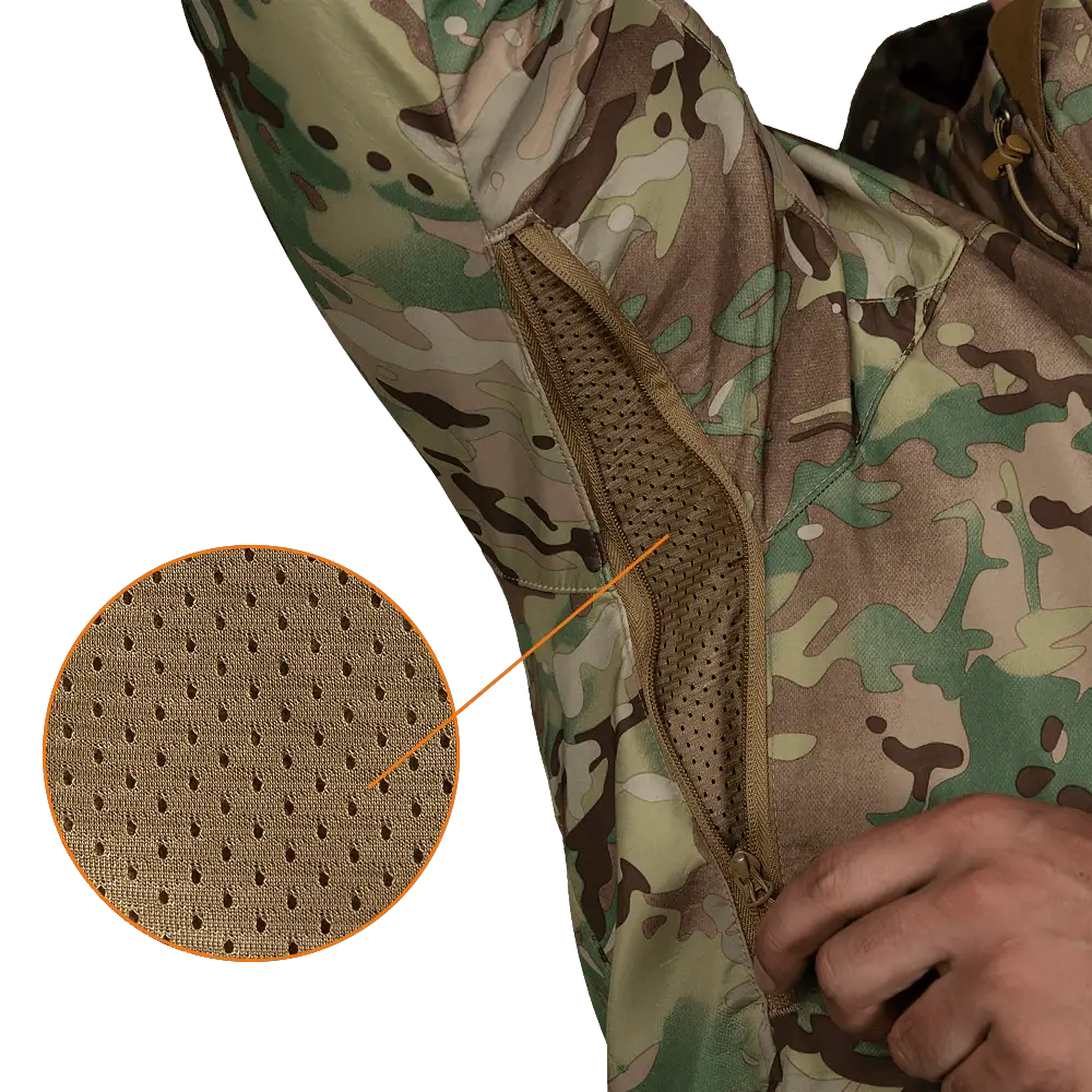 Куртка мужская теплая CM Stalker SoftShell (Мультикам) M Киев - изображение 8