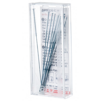 Щетки для межзубных промежутков Paro Swiss Isola long xxx-тонкие 1.9 мм 10 шт. (7610458010129) Винница - изображение 3