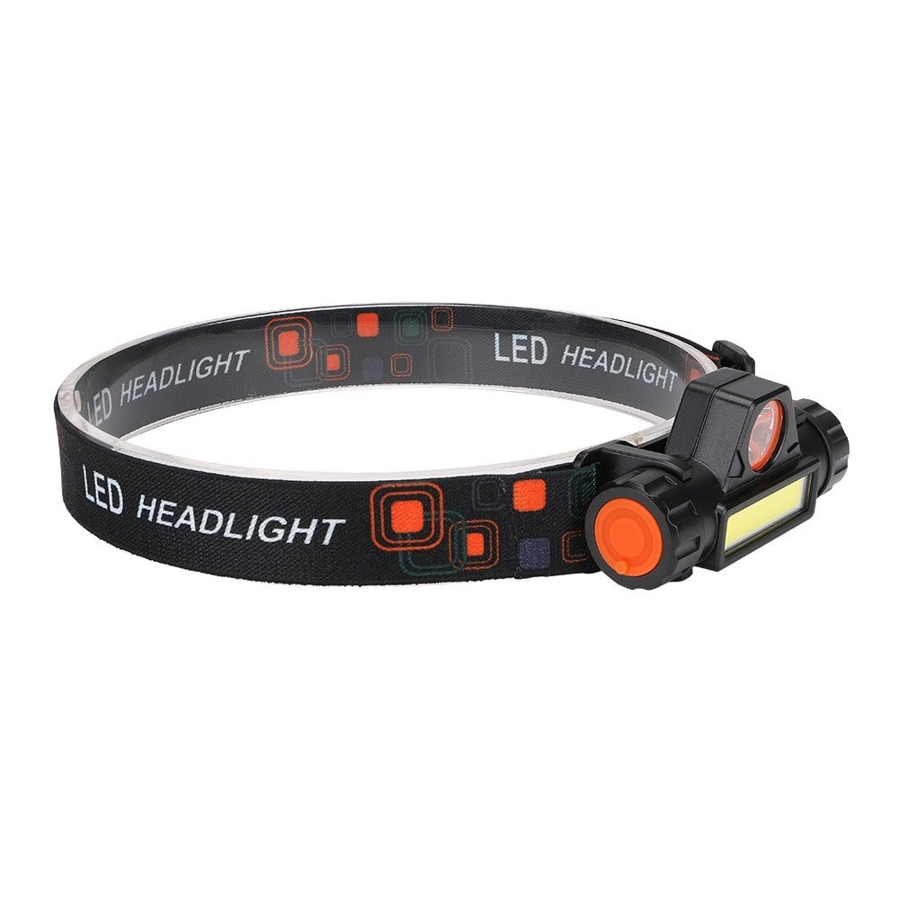 Налобний LED ліхтар 2в1 BL-8101 XPE+COB, з USB / Потужний акумуляторний ліхтарик на голову з магнітом Київ - фото 3