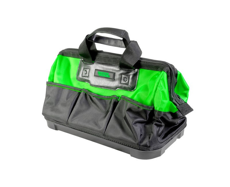 Сумка для инструмента MASTERTOOL 460х250х300 мм 8 карманов пластиковое дно 1680 DEN 79-1918 Ровно - изображение 1