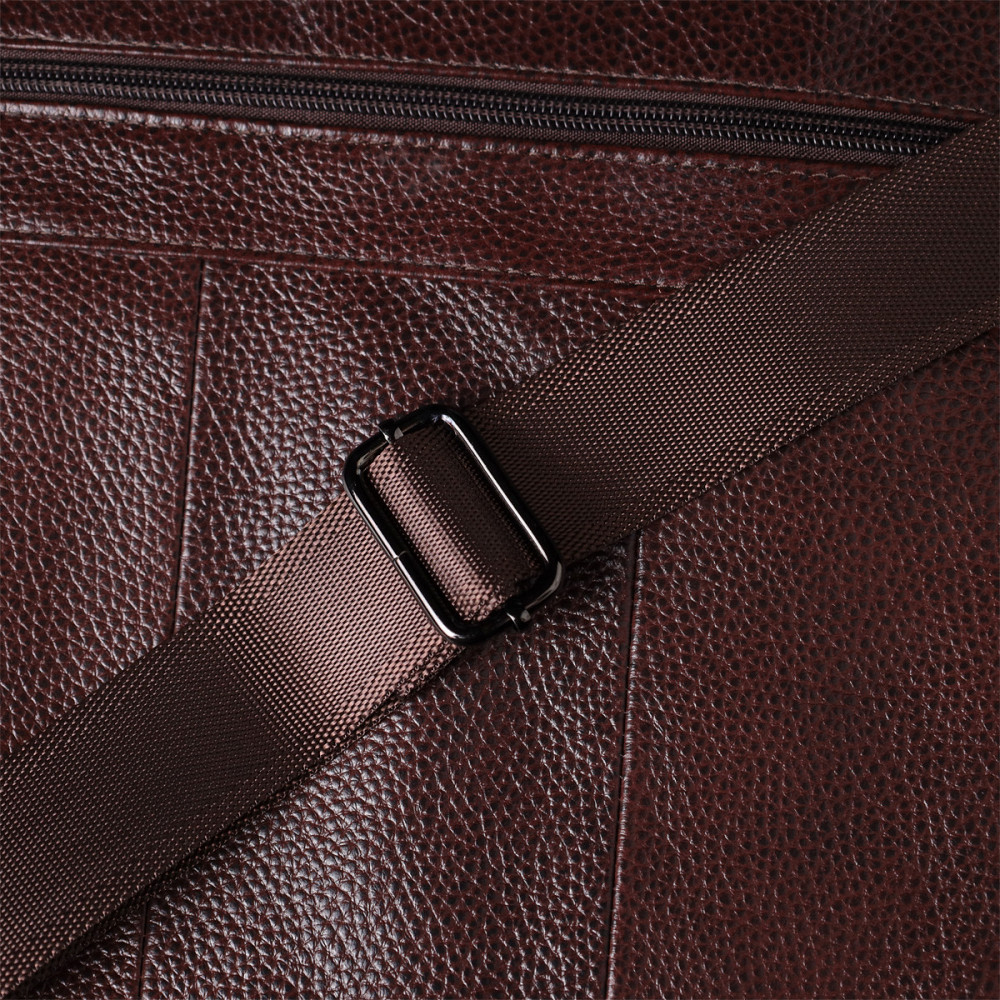 Сумка мужская с ручкой для переноса в руке из натуральной кожи Коричневый (Vintage) Киев - изображение 4