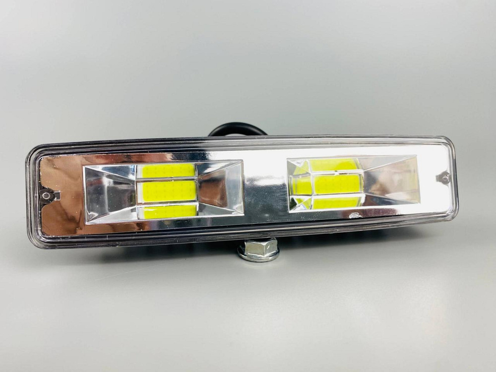 Фара LED прямокутна (chip COB) 48W 6000K (2 діода) (15см х 4см х 2.5 см) пластик Мукачево - фото 6