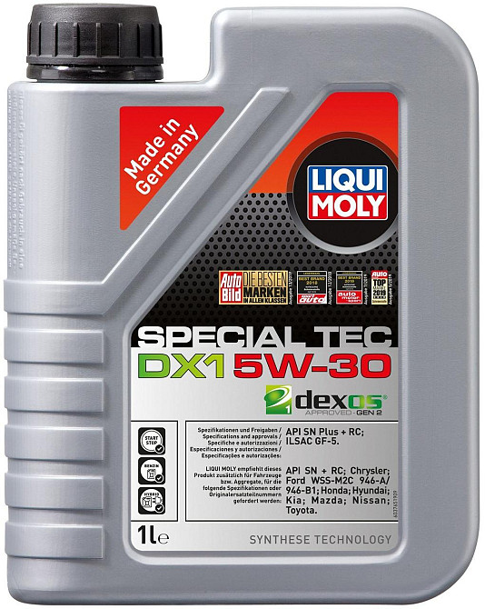 Liqui Moly 20967 Моторна олива Special Tec DX1 5W-30 Ковель - фото 1