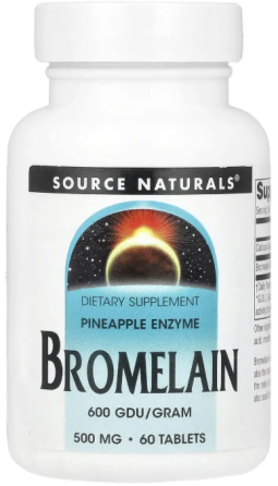 Бромелайн Source Naturals Bromelain 500 мг 60 таб Київ