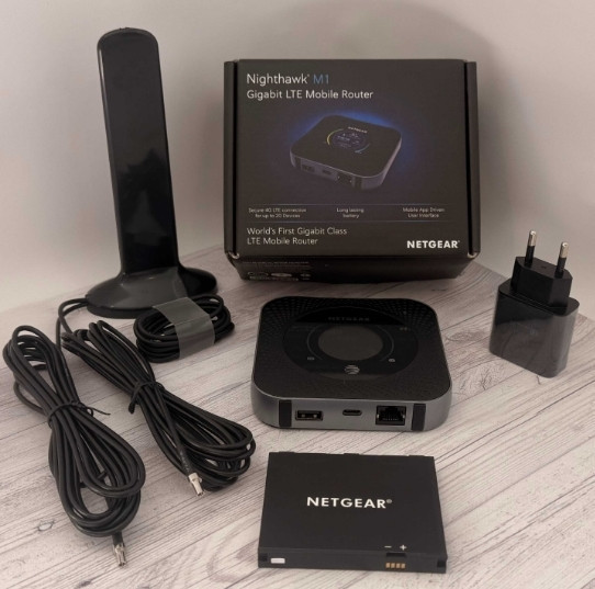 Мобільний 4G WiFi роутер Netgear MR1100 (M1) Б/У + Автомобільна 4G MiMo антена 16db. Харків - фото 1