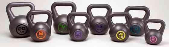 Гиря 10 кг вініл для кроссфіту, фітнесу Київ