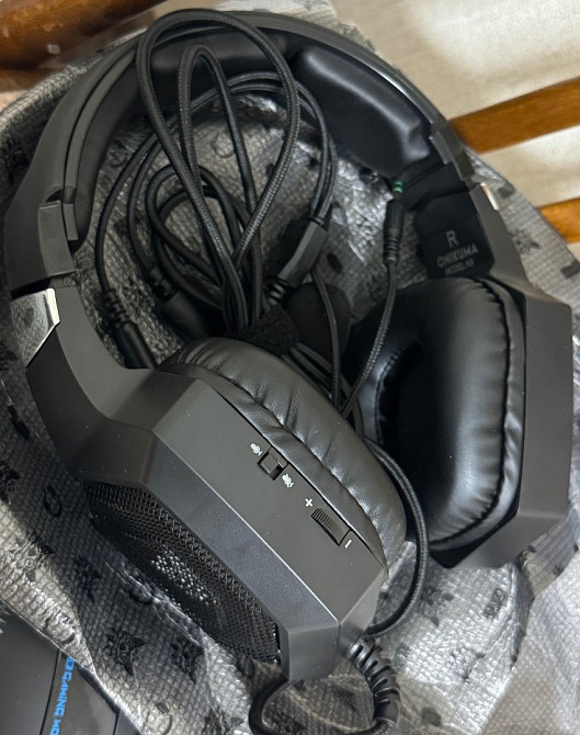 Ігрові навушники ONIKUMA мишка у подаркнок. Киев - изображение 3