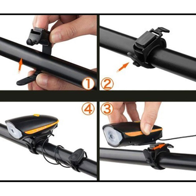 Ліхтарик для катання на велосипеді 7588/758/056, Ліхтарик для EJ-393 самоката велосипеда Київ - фото 2