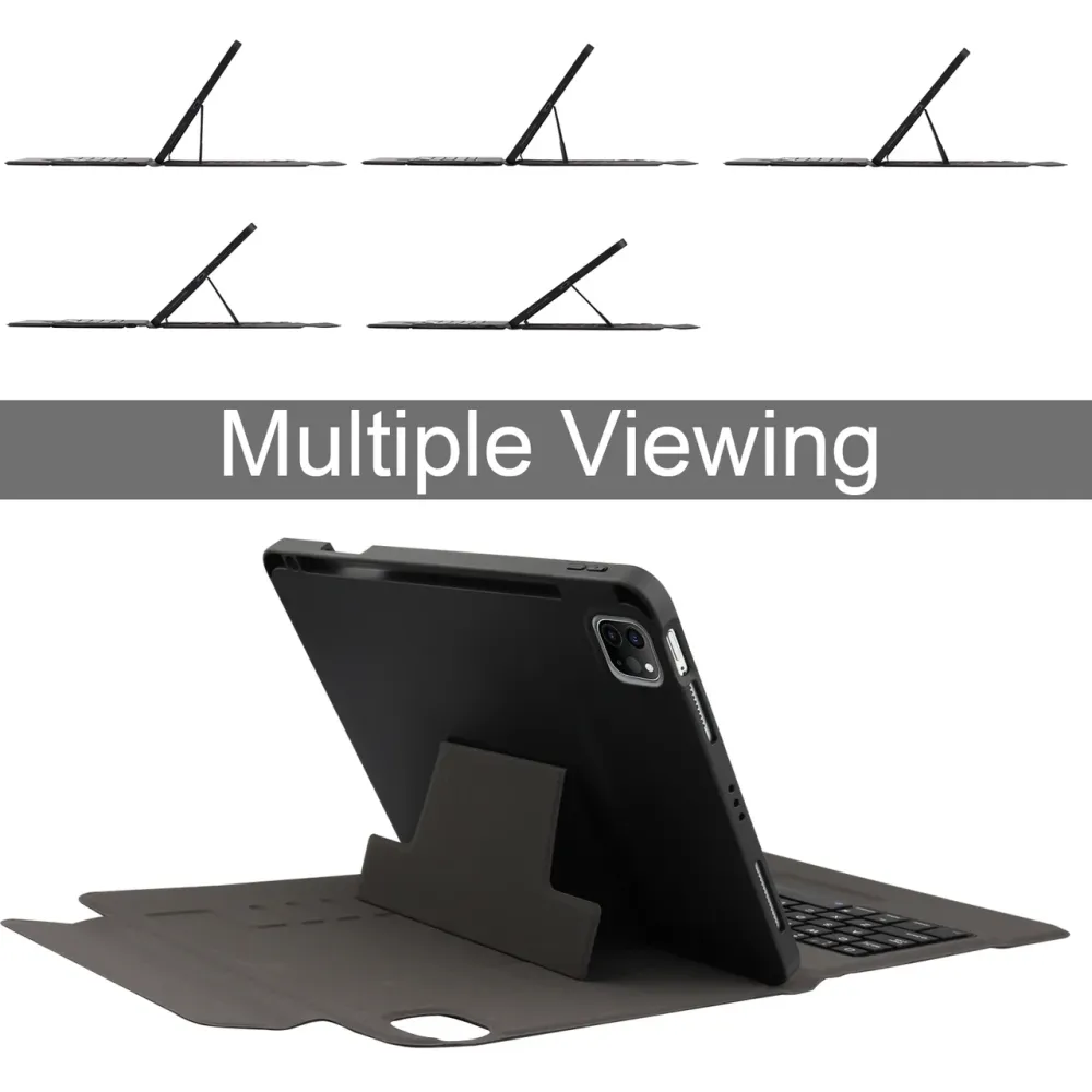 Компактний чохол - клавіатура Bluetooth для iPad Pro 11 та айпад Air 10.9, магнітна з підставкою, 2018 2020 2021 Київ - фото 2