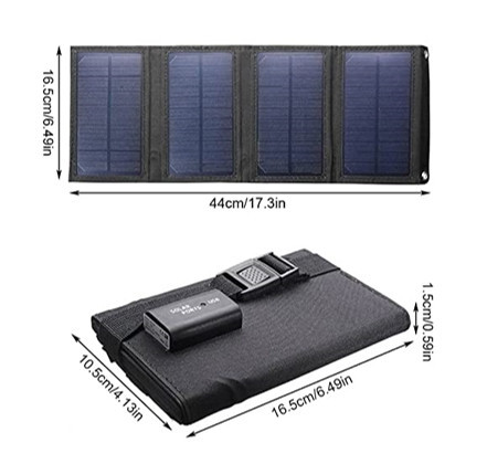 Солнечная панель Solar panel 15W 1xUSB С01549 Зарядное устройство Винница - изображение 2