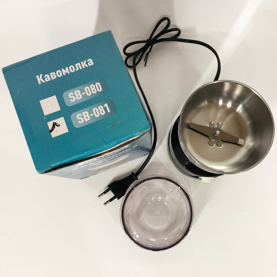 Кофемолка с напряжением 220V, Кофе молка, Кавомолка для кофе Машинка для помола маленькая OF-80 Львов - изображение 19