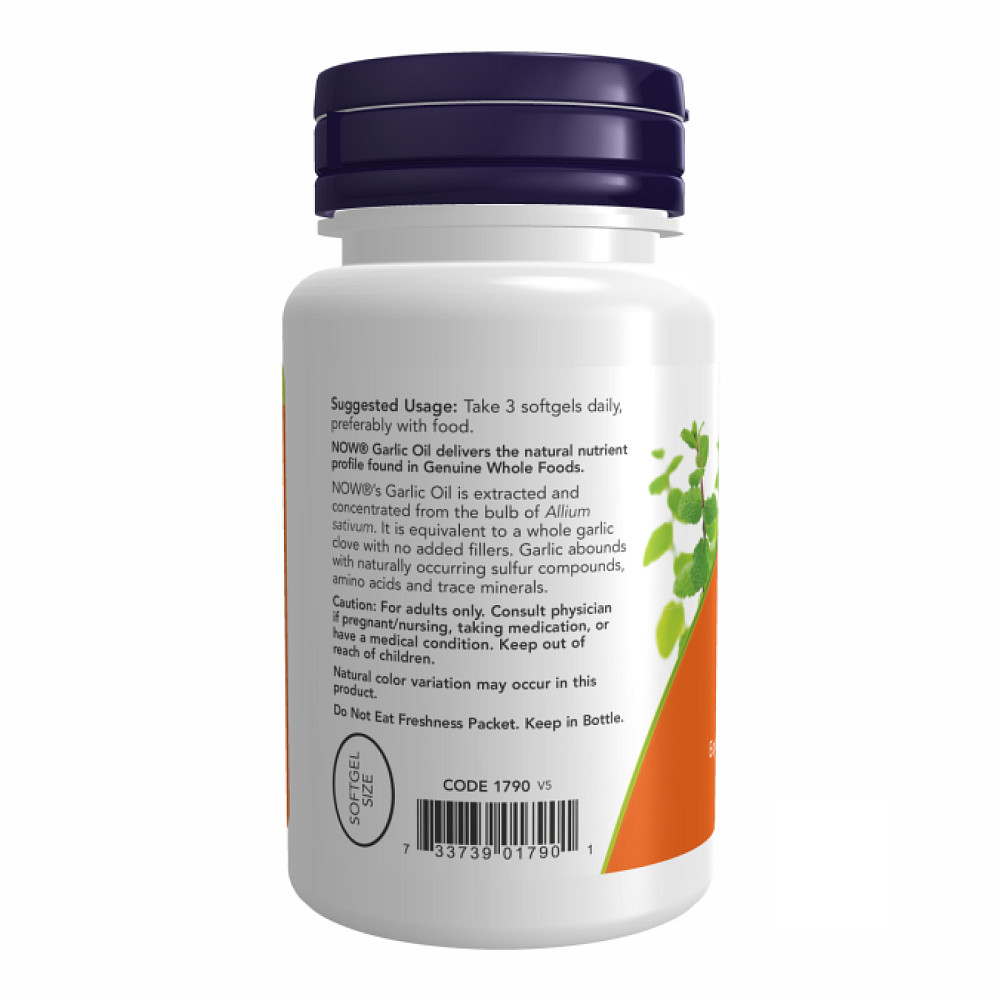 Garlic Oil 1500mg - 100 sgels Луцьк - фото 3