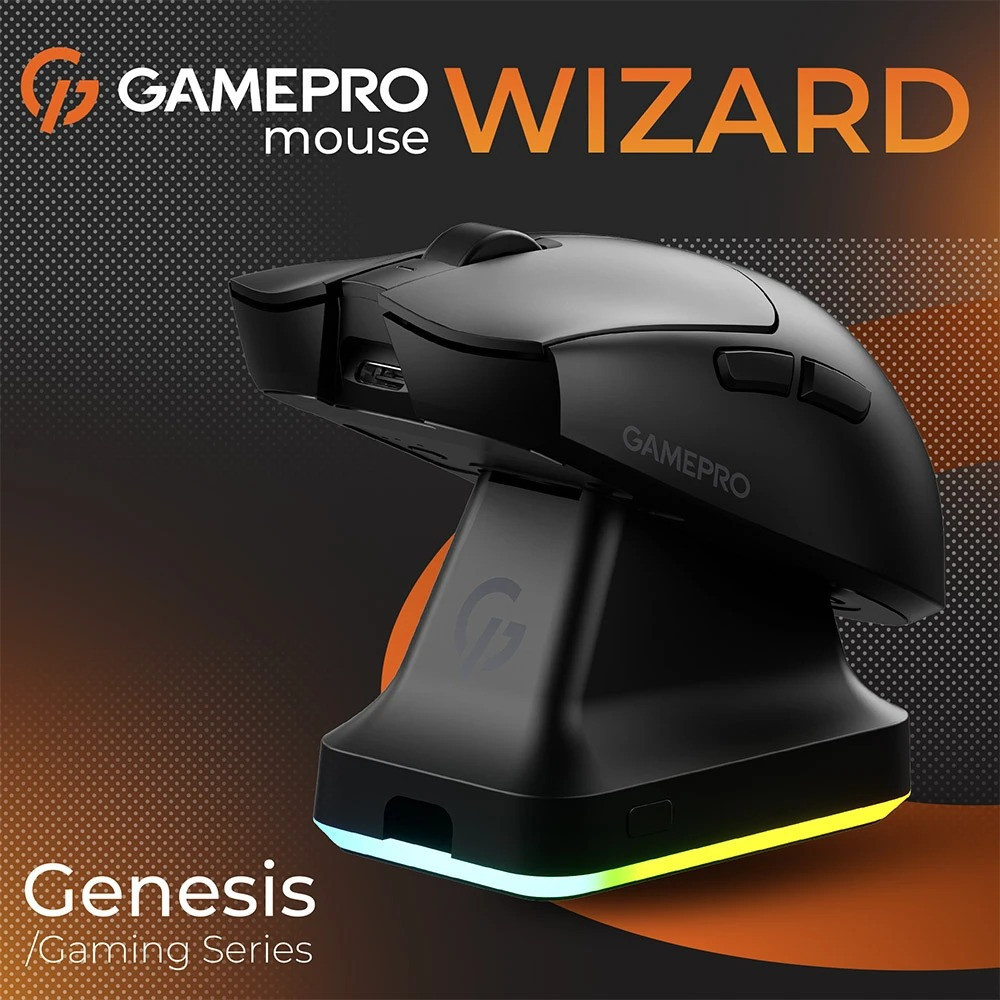 Миша бездротова GamePro Genesis Wizard Black (GM160B) ( 23939 ) Харьков - изображение 9