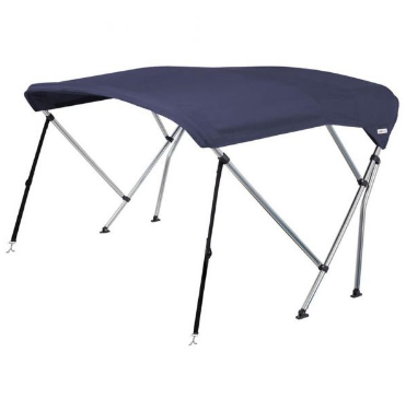 Лодочный Тент На Катер Универсальный Bimini Top  3 Изгиба 1.5-1.7M Ширина Установки Синий Киев - изображение 1