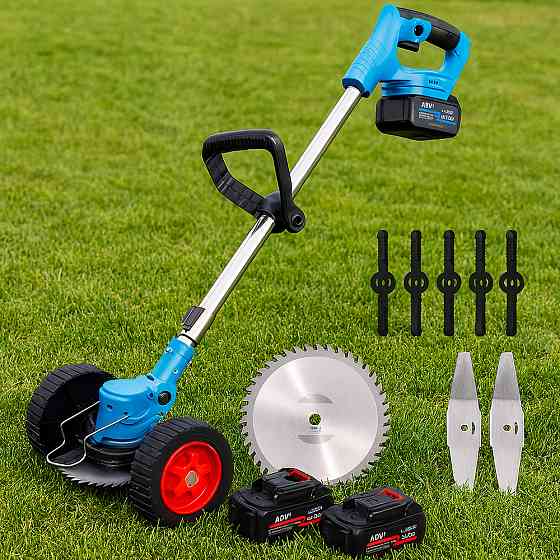 Аккумуляторная газонокосилка на колесах + 2АКБ 48V SBR Киев