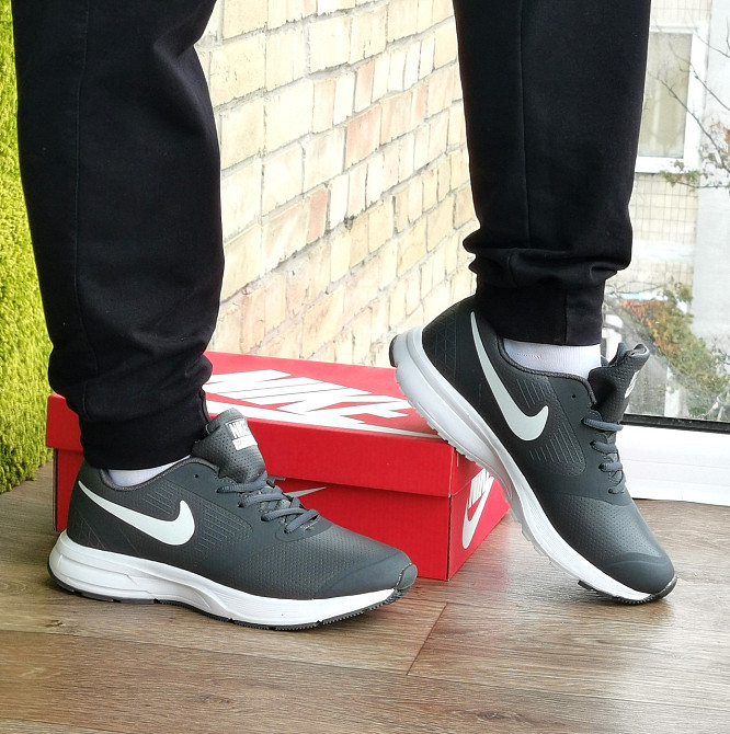 Кроссовки Nike Zoom Running Серые Мужские Найк Для Бега (размеры: 41,42,43,44,45,46) Днепр - изображение 10