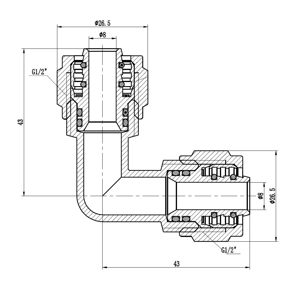 Уголок обжимной Thermo Alliance Forte 16 SF173W1616 Киев - изображение 2