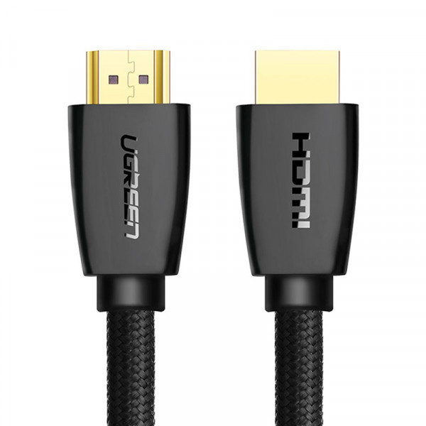 Кабель HDMI M - M, 5.0 м, V1.4 With Braid 4K@30Hz, HD118 UGREEN Чорний (40412) Київ - фото 2