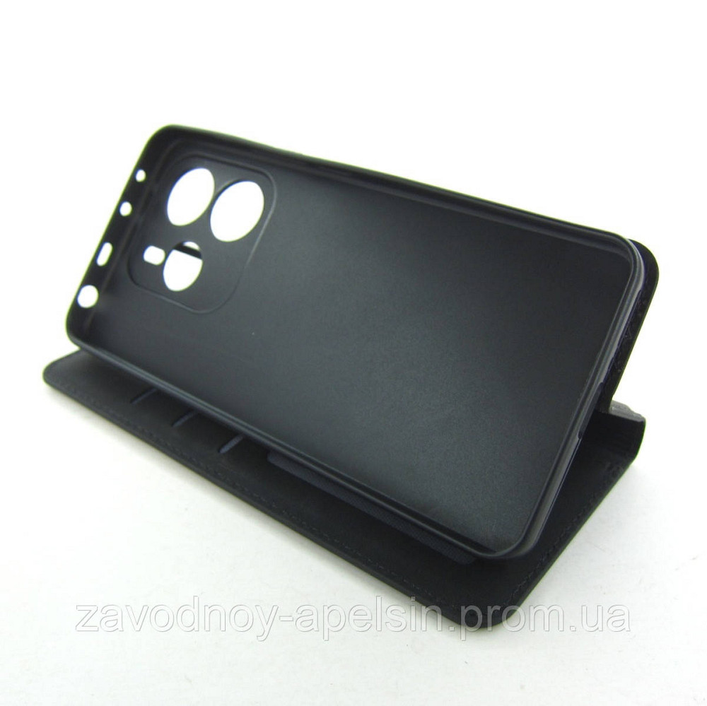 Чохол-книжка Xiaomi Redmi Note 14 5G Захист камери (чорний) Одеса - фото 2