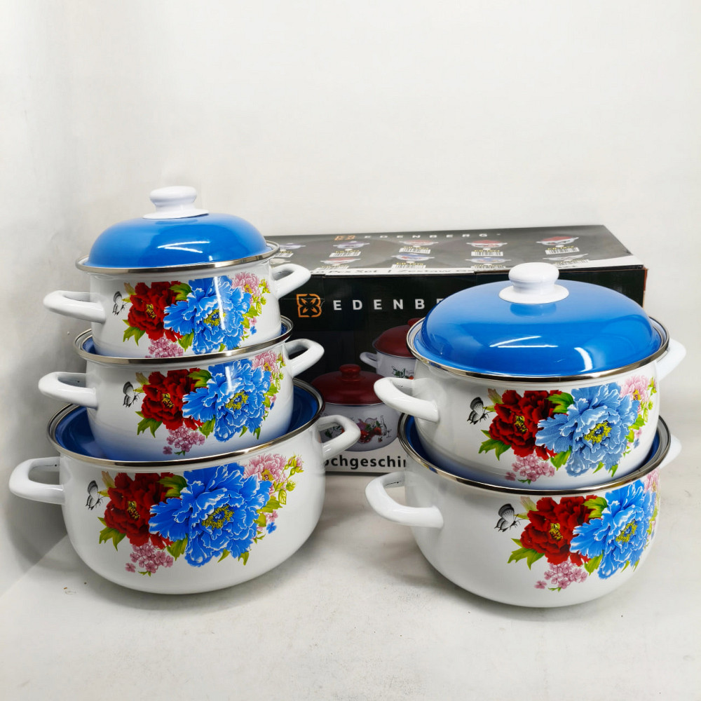 Набор посуды кастрюли, Набор кастрюль с инновационным антипригарным покрытием посуды для дома LB-33 Львов - изображение 6