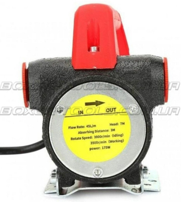 Насос для перекачки дизельного топлива и масел 12V 40 Л/мин Одесса - изображение 5