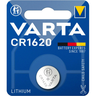 Батарейка Varta CR1620 Lithium (06620101401) Винница - изображение 1