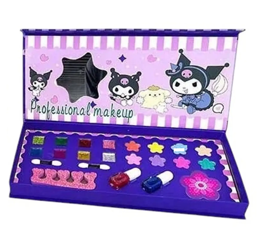 Набір косметики дитячий Kuromi лак для нігтів пензлика тіні (3688 KC 1) Чернігів - фото 1