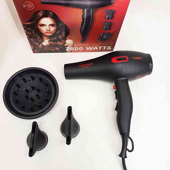 Фен с холодным воздухом для укладки, Классический фен для волос Фен-стайлер сушки волос OW-62 Львов