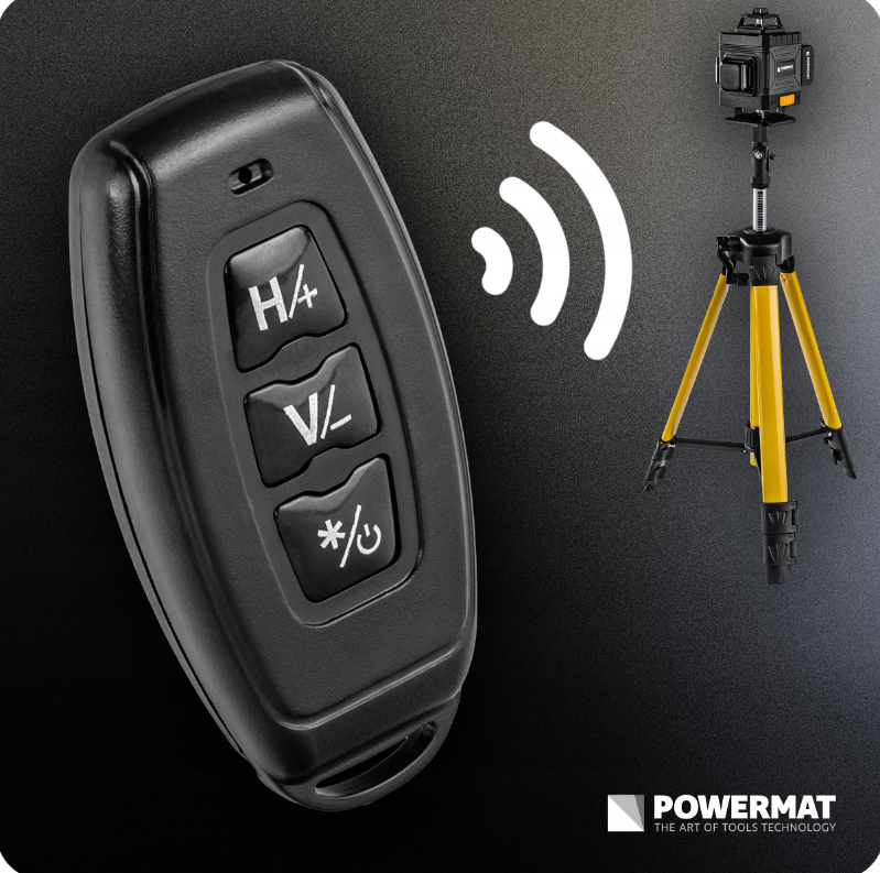 16-лінійний лазерний рівень 4D 360° Powermat 40м PM1492 (Польща) Київ - фото 10