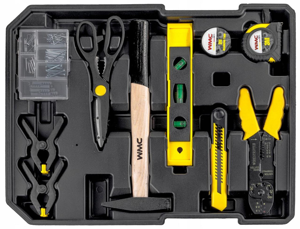 Набор инструментов 186пр. 1/4''1/2''(6-гр.) (4-30мм) ''Дорожный кейс'' WMC186-3 Одесса - изображение 3