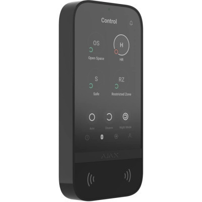 Клавіатура до охоронної системи Ajax KeyPad TouchScreen black Вінниця - фото 3