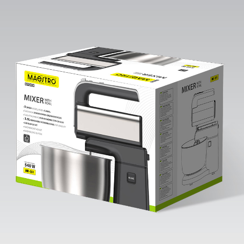 Міксер з чашею 600W MR-551 Maestro Житомир - изображение 4