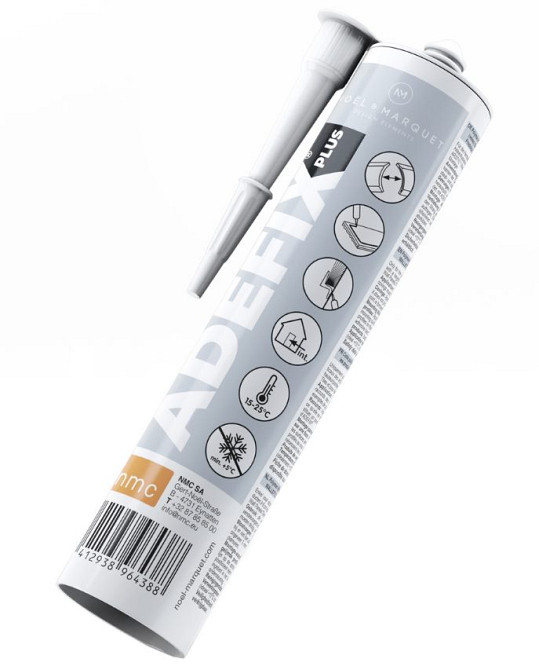 Клей стикувальний ADEFIX PLUS NMC для поліуретану і дюрополімеру білий 290 мл Київ - фото 2