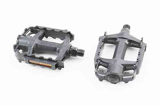Педалі MTB 9/16" (112x80x25mm) пластикові, чорні WP-163 Київ