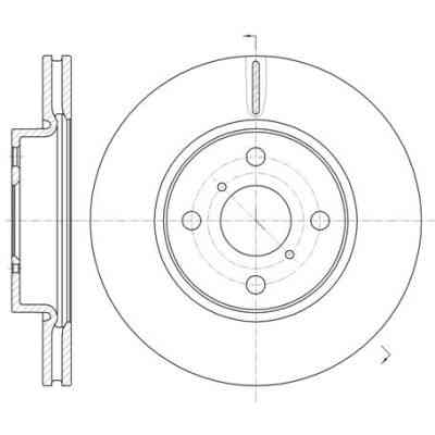 Гальмівний диск REMSA 61169.10 Вінниця