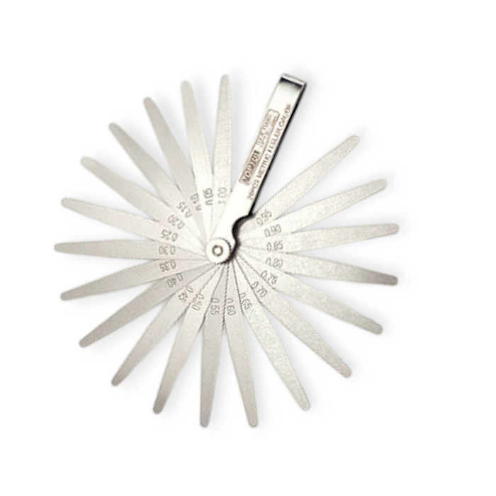 Щуп (к-т) 20 размеров (0.05-1.0мм) 100мм клапанов Мукачево - изображение 1