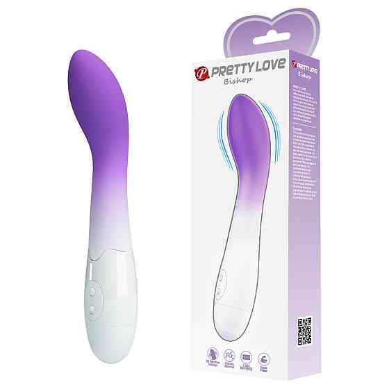 Вибратор PRETTY LOVE - Bishop Lilac, BI-014220-A6 Sex Aura Киев