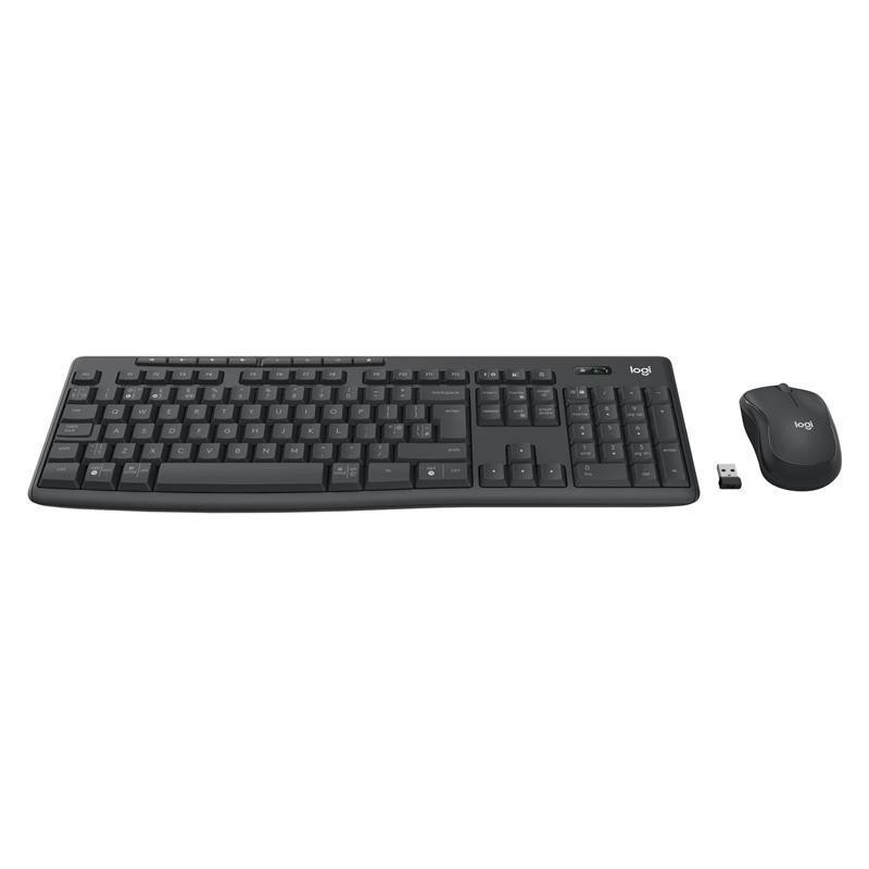 Комплект бездротовий (клавіатура, миша) Logitech MK370 Graphite (920-012077) Чорний Харьков - изображение 2